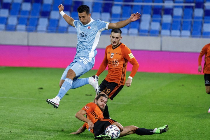 Weissovi ukradol gól, Slovan deklasoval Ružomberok